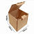 Картонная коробка самосборная 110*110*110 мм., Т11
